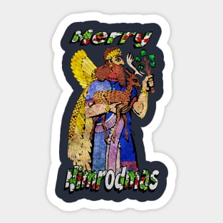 Merry Nimrodmas Sticker